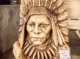 Pumpkin Wood Carving