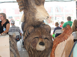 Turtle Chainsaw Sculpture