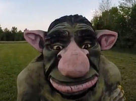 Bear Hollow Troll Carving Video